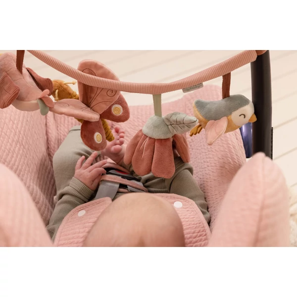 Little Dutch babakocsi lánc - virágok&pillangók