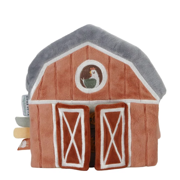 LITTLE DUTCH TEXTIL BABAKÖNYV NAGY - LITTLE FARM