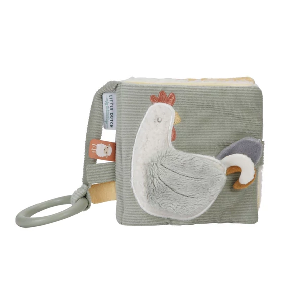 Little Dutch textil babakönyv - Little Farm kicsi