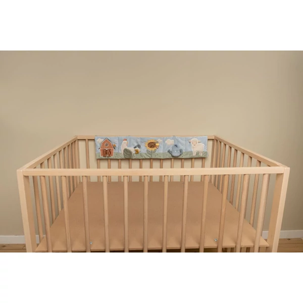 LITTLE DUTCH HAJTOGATHATÓ BABAKÖNYV ÉS RÁCSVÉDŐ - LITTLE FARM