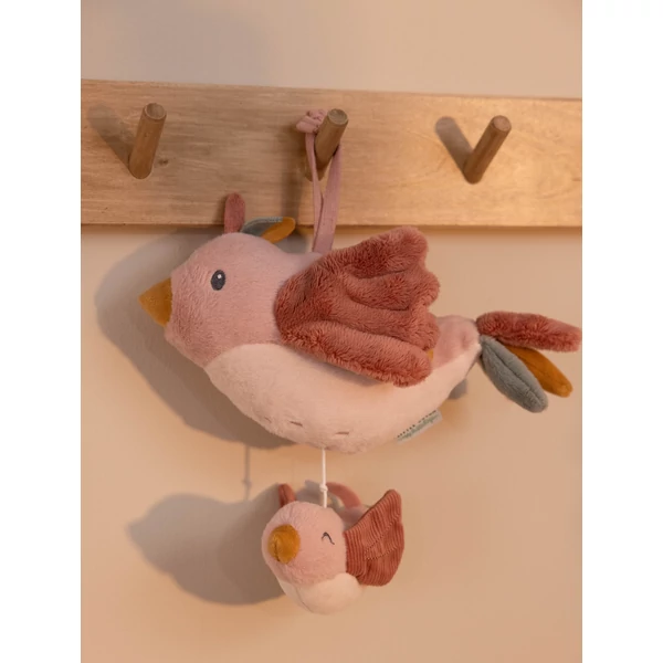 LITTLE DUTCH FELHÚZHATÓ ZENÉLŐ BABAJÁTÉK - KISMADÁR