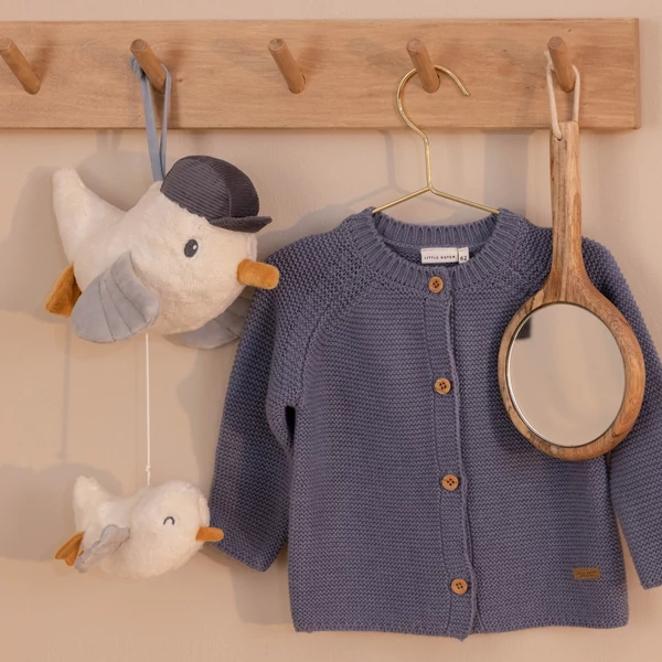 Little Dutch felhúzható zenélő babajáték - sirály