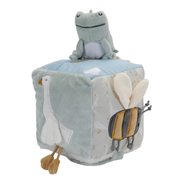 Little Dutch készségfejlesztő plüss kocka - gúnáros