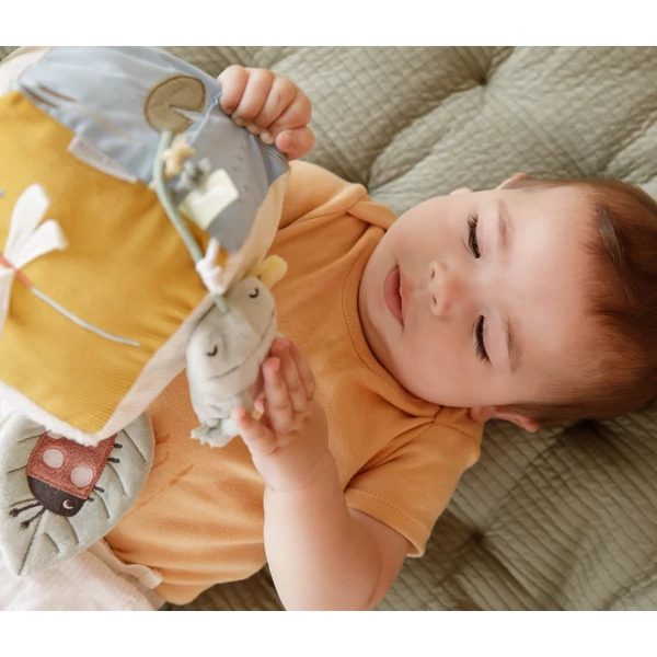 Little Dutch készségfejlesztő plüss kocka - gúnáros