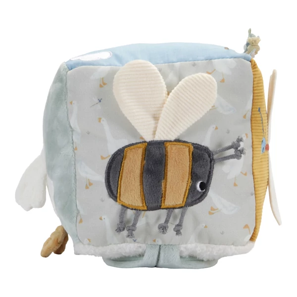 Little Dutch készségfejlesztő plüss kocka - gúnáros