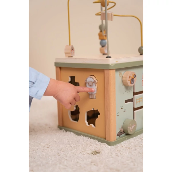 LITTLE DUTCH KÉSZSÉGFEJLESZTŐ KOCKA LITTLE FARM