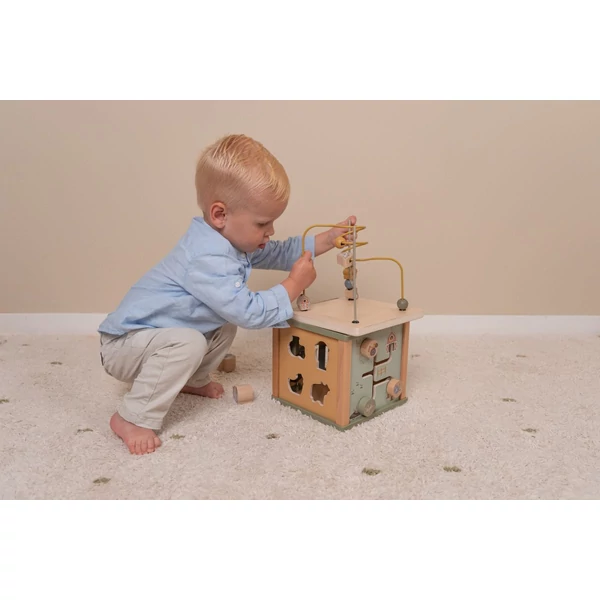 LITTLE DUTCH KÉSZSÉGFEJLESZTŐ KOCKA LITTLE FARM