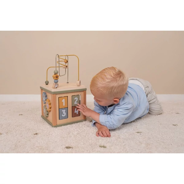 LITTLE DUTCH KÉSZSÉGFEJLESZTŐ KOCKA LITTLE FARM