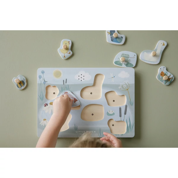 Little Dutch hangos puzzle - állatos FSC