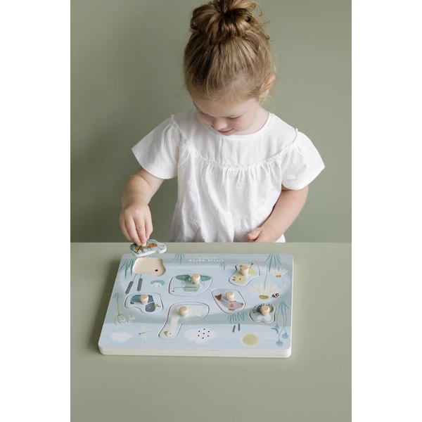 Little Dutch hangos puzzle - állatos FSC