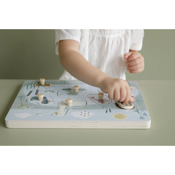 Little Dutch hangos puzzle - állatos FSC