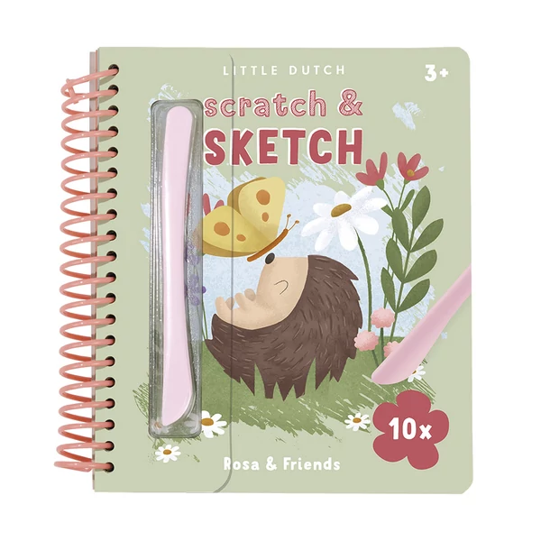 LITTLE DUTCH KARCKÉP KÉSZÍTŐ FÜZET - ROSA ÉS BARÁTAI
