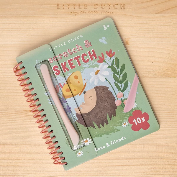 LITTLE DUTCH KARCKÉP KÉSZÍTŐ FÜZET - ROSA ÉS BARÁTAI