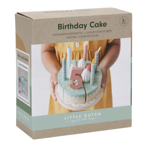 Little Dutch fa játék szülinapi torta XL