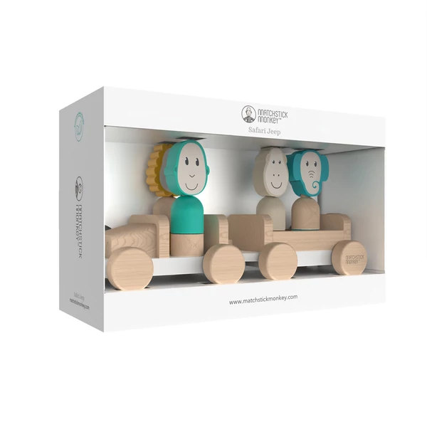 MM Safari jeep - autó építőelemekkel