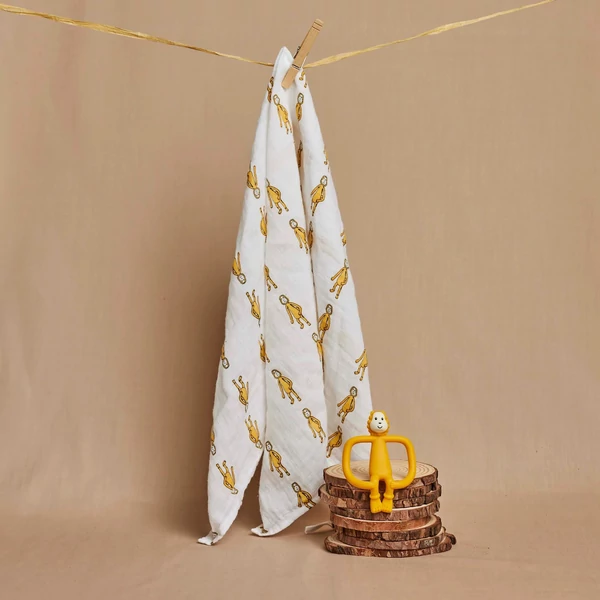 MM RágóZoo rágóka és textilpelus szett - oroszlános