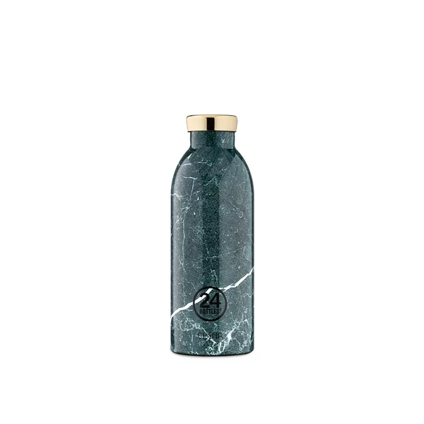 24BOTTLES Clima 500ml rozsdamentes acél termosz, Green marble	 