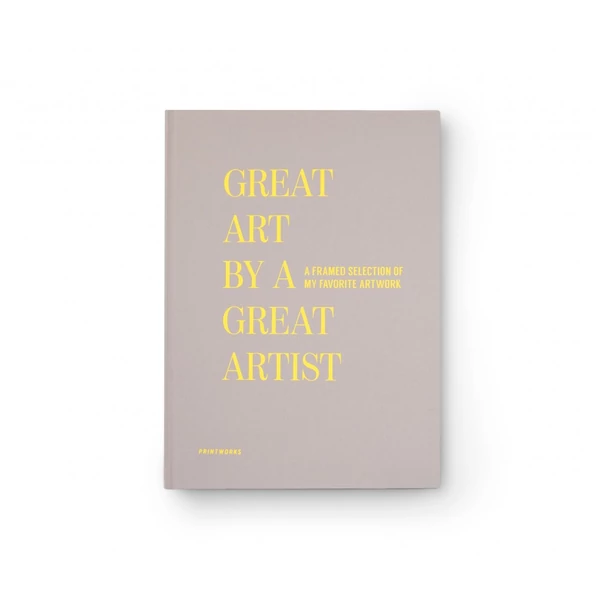 PRINTWORKS Frame book - Great Art, Beige