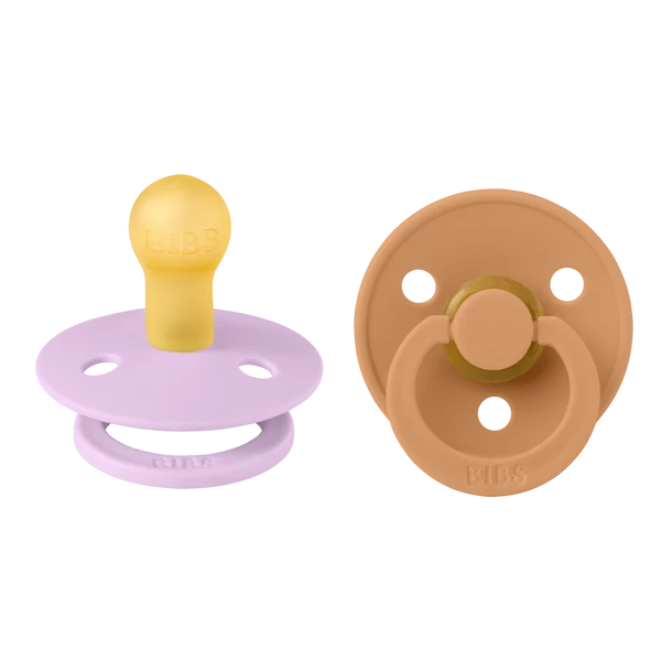 BIBS Colour 2-es szett (Viola/Sütőtök), 0-6 hó