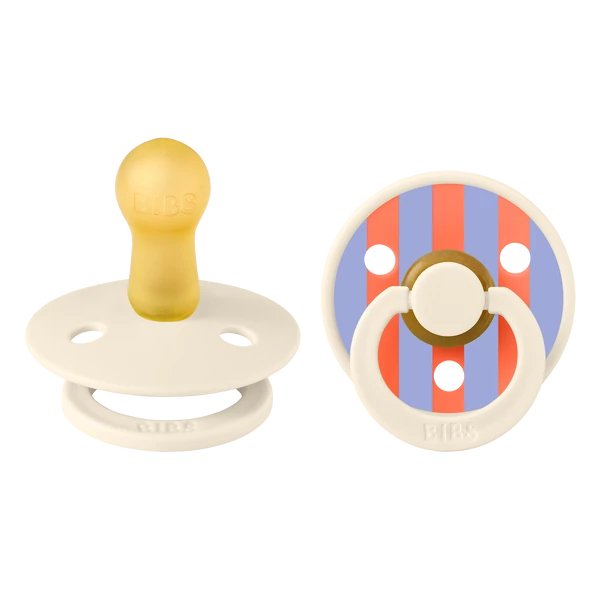 BIBS Studio Pin Colour Krémfehér mix, 6-18 hó