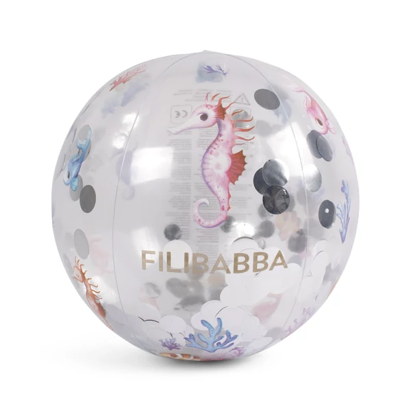 Strandlabda Alfie - Rainbow Reef konfetti