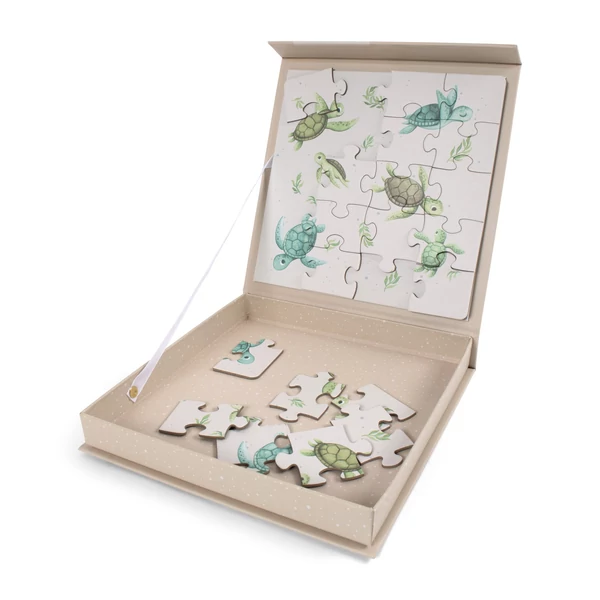 Filibabba mágneses játék - Turtle puzzle