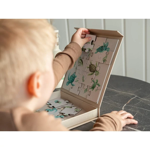 Filibabba mágneses játék - Turtle puzzle