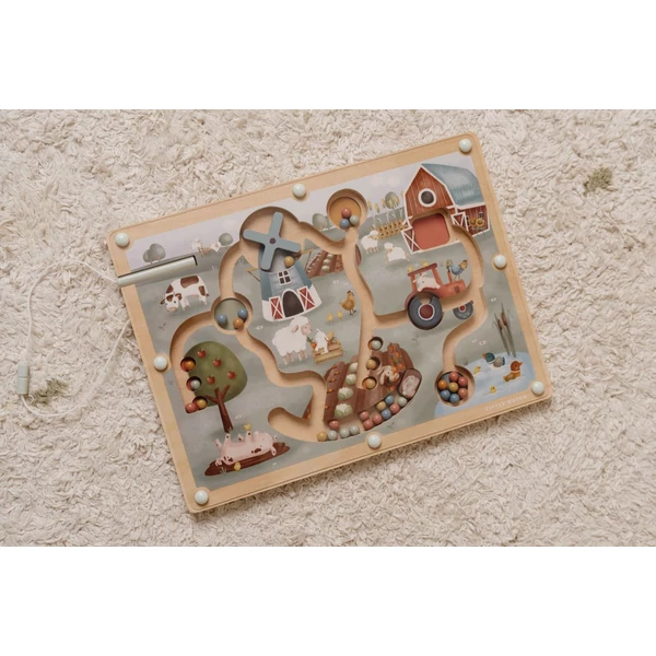 LITTLE DUTCH MÁGNESES LABIRINTUS - LITTLE FARM