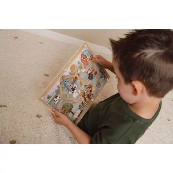 LITTLE DUTCH MÁGNESES LABIRINTUS - LITTLE FARM