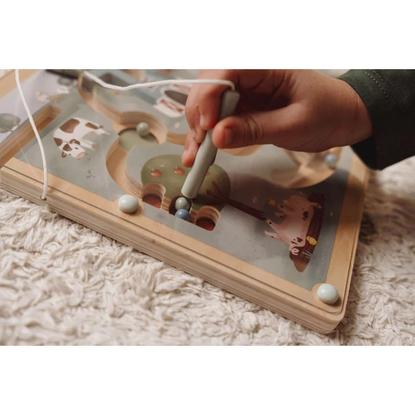 LITTLE DUTCH MÁGNESES LABIRINTUS - LITTLE FARM