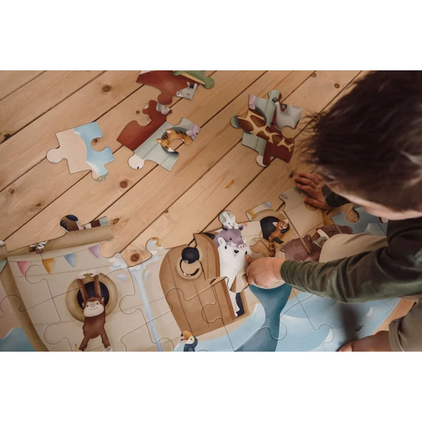 LITTLE DUTCH PADLÓ PUZZLE - NOÉ BÁRKÁJA