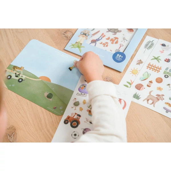 LITTLE DUTCH ABLAK MATRICA - JIM ÉS BARÁTAI