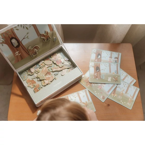 Little Dutch hangos puzzle - Forest Friends
