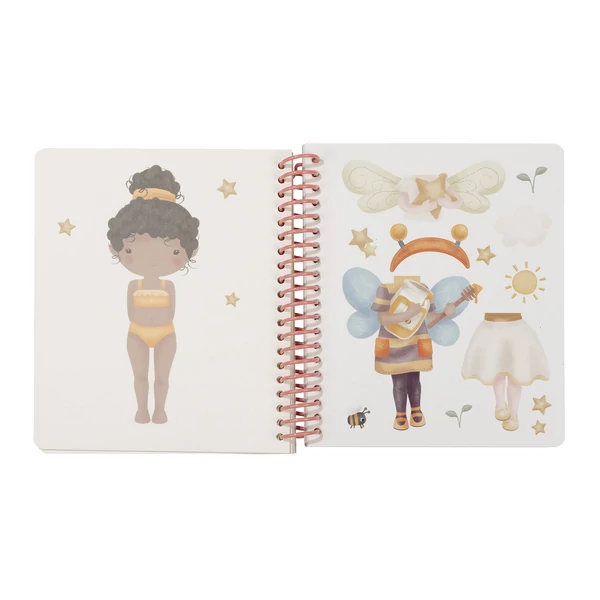 LITTLE DUTCH ÖLTÖZTESS MATRICÁS FÜZET - ROSA ÉS BARÁTAI