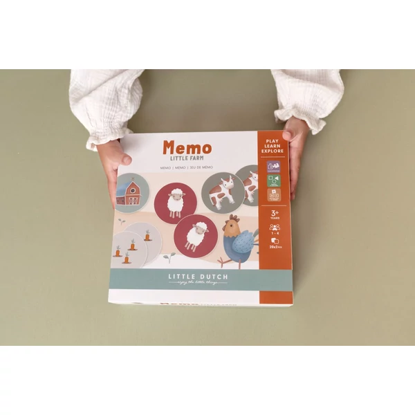 Little Dutch memóriajáték - Little Farm