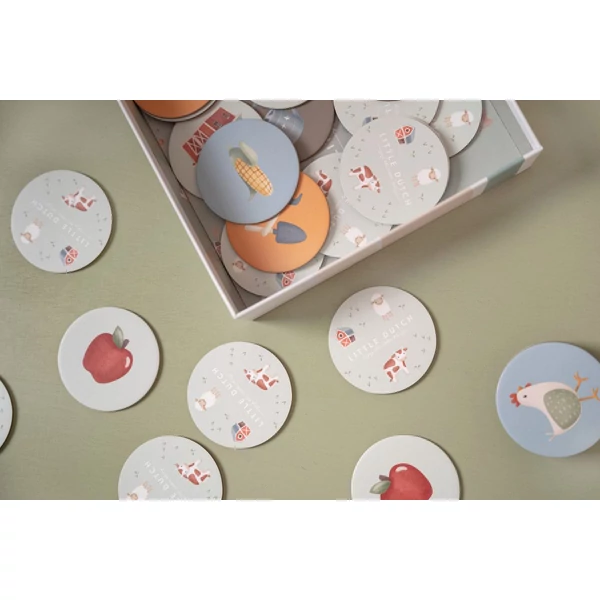 Little Dutch memóriajáték - Little Farm