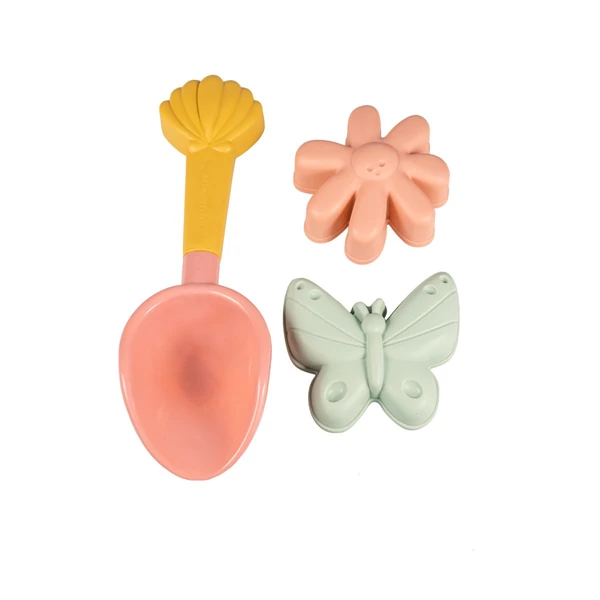 LITTLE DUTCH HOMOKOZÓ FORMÁK ÉS LAPÁT SZETT PINK