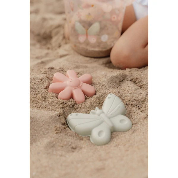 LITTLE DUTCH HOMOKOZÓ FORMÁK ÉS LAPÁT SZETT PINK