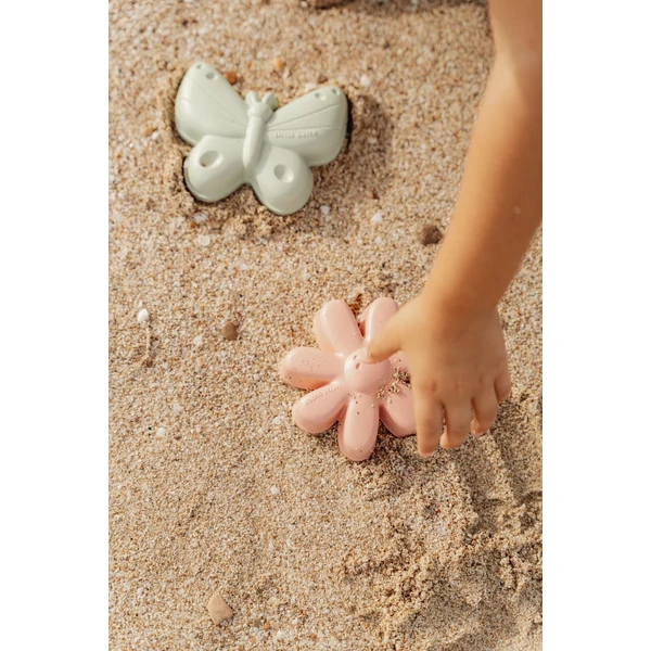 LITTLE DUTCH HOMOKOZÓ FORMÁK ÉS LAPÁT SZETT PINK