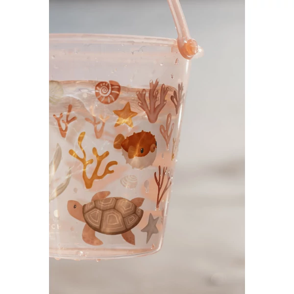 LITTLE DUTCH HOMOKOZÓ VÖDÖR OCEAN DREAMS PINK