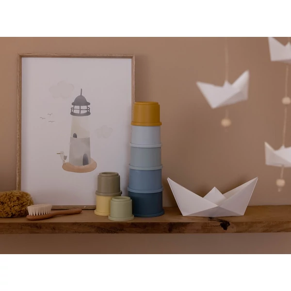 LITTLE DUTCH POHARAS TORONYÉPÍTŐ - KÉK