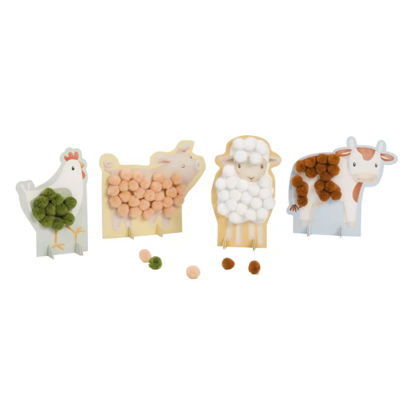 LITTLE DUTCH POM POM KÉP KÉSZÍTŐ - LITTLE FARM