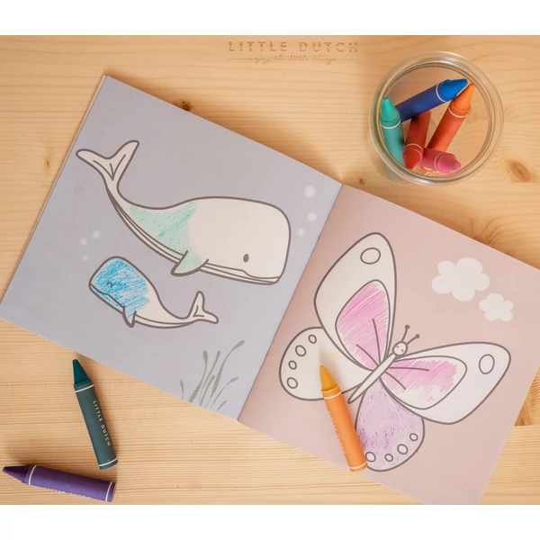 LITTLE DUTCH LEMOSHATÓ ZSÍRKRÉTA KÉSZLET (8 DB-OS)