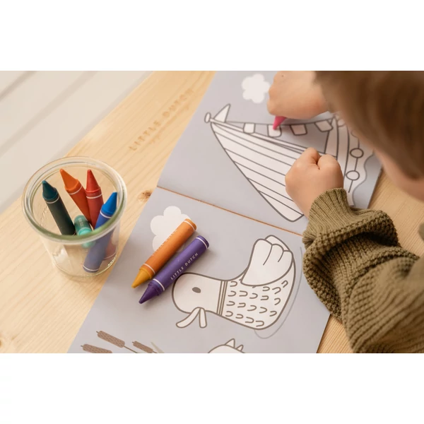 LITTLE DUTCH LEMOSHATÓ ZSÍRKRÉTA KÉSZLET (8 DB-OS)