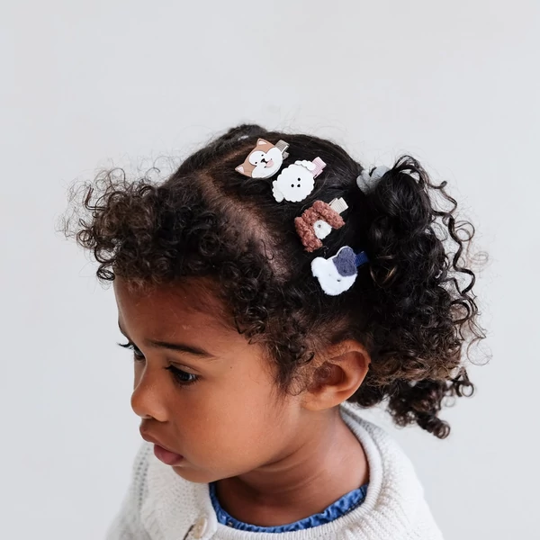 Kutyusos mini csatok - 8 db-os szett