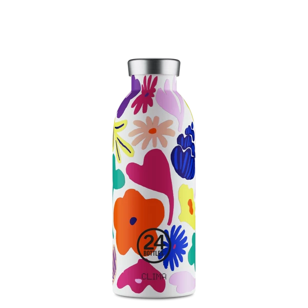 24BOTTLES Clima 500ml rozsdamentes acél termosz, ACQUA FIORITA
