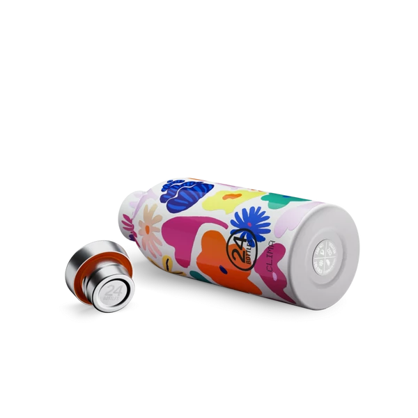 24BOTTLES Clima 500ml rozsdamentes acél termosz, ACQUA FIORITA
