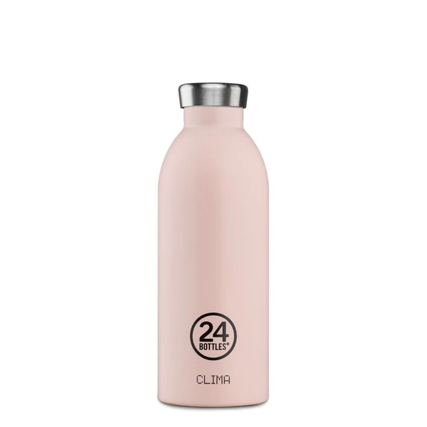 24BOTTLES Clima 500ml rozsdamentes acél termosz, STONE DUSTY PINK