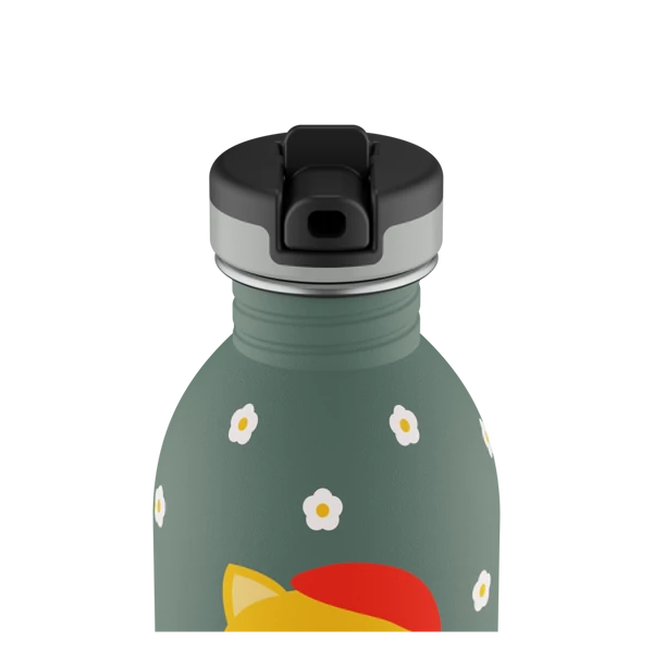 24BOTTLES Kids Urban 250ml rozsdamentes acél kulacs, Smart Cat