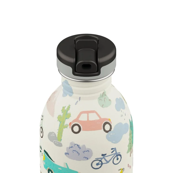 24BOTTLES Kids Urban 250ml rozsdamentes acél kulacs, Adventure Friends